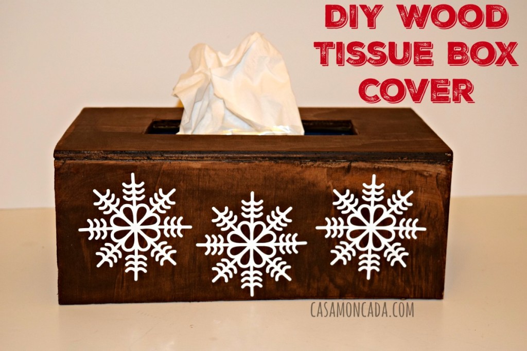 wood tissue box cover plans
