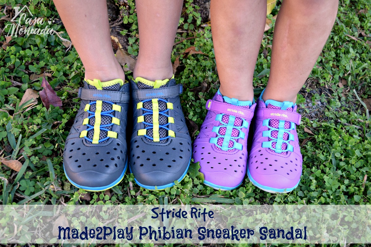 made 2 play phibian sneaker sandal water shoe