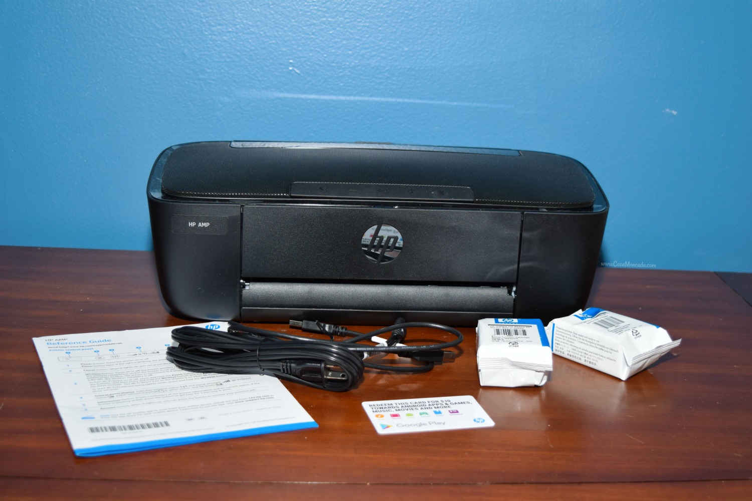 HP AMP 100 Printer with built-in Bluetooth Speaker - SprinkleDIY