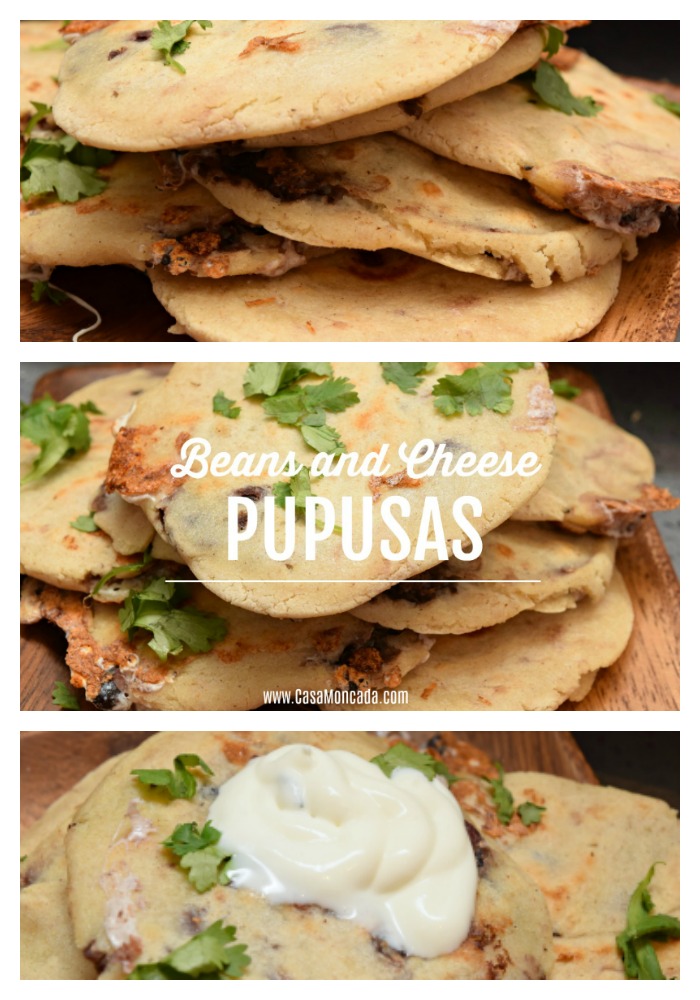 Beans And Cheese Pupusas - Sprinkle DIY