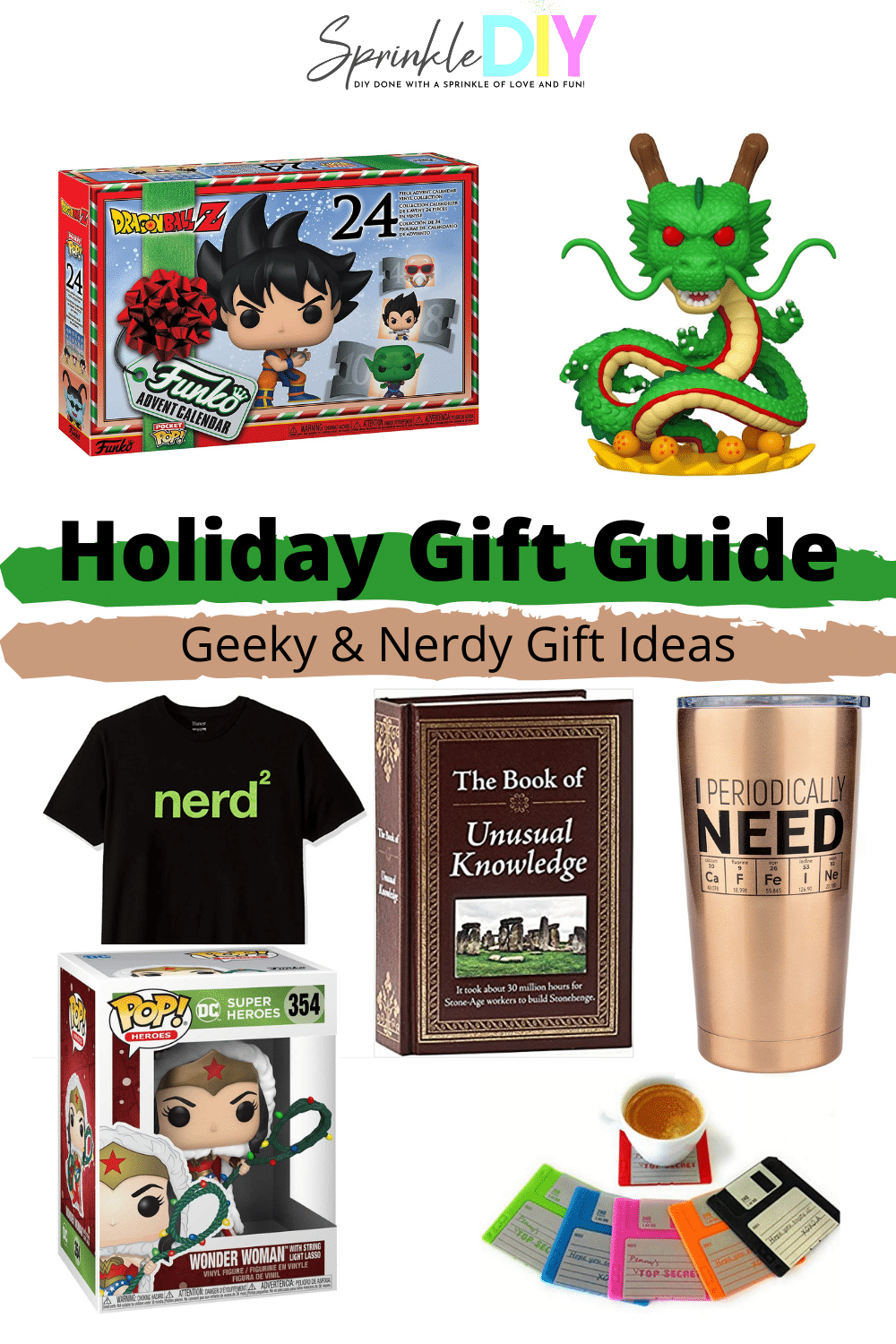 Holiday Gift Guide Geeky & Nerdy Gift Ideas SprinkleDIY